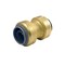Apollo 3/4 in. Brass Push-to-Connect Polybutylene Conversion Coupling FSBPBC34 - alternate 2